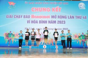 Chung kết Giải chạy Báo Hànộimới huyện Mê Linh năm 2023