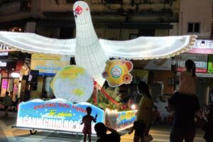 Mô hình đèn trung thu của Sơn Tây gây ấn tượng tại Festival thu Hà Nội 2023