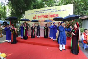 Quận Ba Đình: Lễ tưởng niệm 928 năm Ngày hóa của Vương phi Hạo Nương