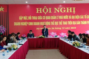 Ngoài mục tiêu kinh doanh, các doanh nghiệp trong lĩnh vực thể thao cần chú ý đến yếu tố văn hóa, xã hội