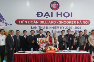Đại hội Liên đoàn Billiard – Snooker Hà Nội lần thứ II, nhiệm kỳ 2024 – 2029