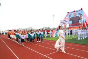 Huyện Thường Tín:  Hơn 2.000 vận động viên tham dự lễ khai mạc Hội khỏe Phù Đổng