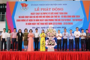 Huyện Sóc Sơn phát động Ngày chạy Olympic vì sức khỏe toàn dân