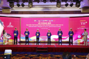 Hơn 1.300 VĐV tham gia Đại hội Thể thao học sinh Đông Nam Á lần thứ 13