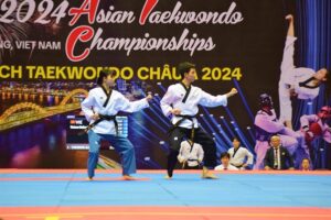 Việt Nam giành 1 HCV, 2 HCB, 1 HCĐ trong ngày thi đấu thứ 2 Giải Taekwondo châu Á năm 2024