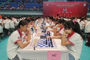 Gần 1.300 kỳ thủ tham gia Giải vô địch cờ Vua trẻ quốc gia tranh Cúp Doppelherz