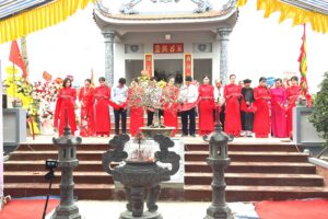 Quán Trứng xã Lại Thượng, huyện Thạch Thất được xây dựng từ nguồn xã hội hóa