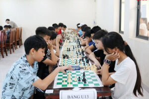 Giải cờ vua thanh thiếu niên huyện Quốc Oai chào mừng kỷ niệm 70 năm Ngày giải phóng Thủ đô