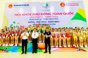 Hà Nội giành giải Nhất toàn đoàn tại Hội khoẻ Phù Đổng toàn quốc khu vực II