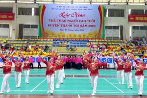 Huyện Thanh Trì: Trên 500 hội viên tham gia Liên hoan thể thao Người cao tuổi năm 2024