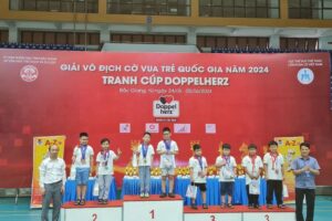 Sơn Tây giành nhiều Huy chương tại Giải vô địch cờ vua trẻ quốc gia năm 2024 