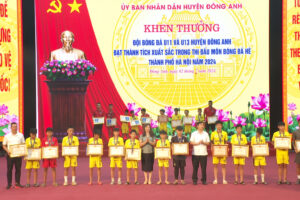 2 đội bóng đá nam huyện Đông Anh giành giải cao tại Giải Bóng đá hè thành phố Hà Nội