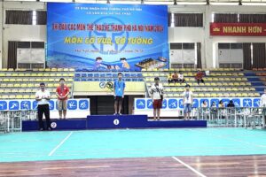 Huyện Thanh Oai giành 11 huy chương tại Giải thi đấu các môn thể thao hè thành phố Hà Nội năm 2024