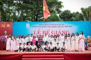 Học sinh Trường Phổ thông năng khiếu Thể dục thể thao Hà Nội đạt kết quả cao trong kỳ thi tốt nghiệp THPT quốc gia năm 2024