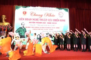 Sôi động Liên hoan Nghệ thuật Cựu chiến binh huyện Thanh Oai năm 2024: “Mãi mãi là Bộ đội Cụ Hồ”