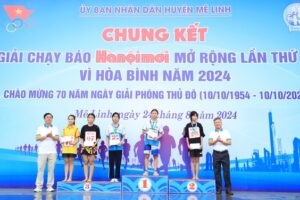 Mê Linh tổ chức thành công Giải chạy Báo Hànộimới lần thứ 49 năm 2024