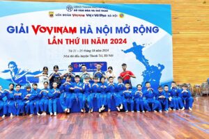 Đội Sơn Tây giành nhiều Huy chương tại Giải Vovinam Hà Nội mở rộng lần thứ III