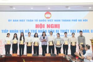 Hà Nội hỗ trợ 628 sinh viên các tỉnh phía Bắc đang học tập tại Thành phố bị ảnh hưởng bởi bão số 3