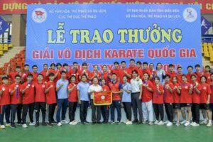 Đoàn Hà Nội giành ngôi Nhất toàn đoàn Giải vô địch Karate Quốc gia năm 2024