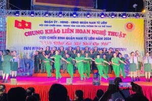 Chung khảo Liên hoan nghệ thuật cựu chiến binh quận Nam Từ Liêm chào mừng kỷ niệm 70 năm Ngày Giải phóng Thủ đô