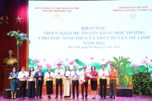 Nhà hát Kịch Hà Nội: Triển khai đề án sân khấu học đường tại huyện Mê Linh