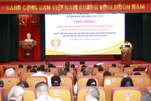 Long Biên phát động Tháng hành động vì bình đẳng giới và phòng ngừa, ứng phó với bạo lực trên cơ sở giới năm 2024