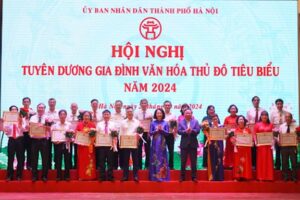 Hoài Đức có 03 gia đình được tuyên dương Gia đình văn hoá Thủ đô tiêu biểu năm 2024