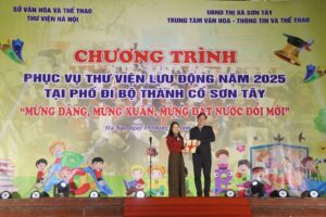 Chương trình thư viện lưu động tại thị xã Sơn Tây