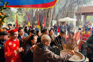 Kiểm tra công tác tổ chức lễ hội truyền thống “Tế Khai sắc, rước khai Xuân” tại đền Voi Phục