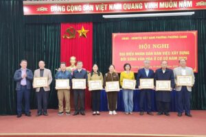 Phường Phương Canh: Hội nghị đại biểu Nhân dân bàn việc xây dựng đời sống văn hóa ở cơ sở năm 2025