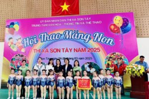 Thị xã Sơn Tây tổ chức Hội thao măng non năm 2025