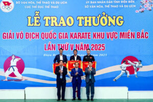 Hà Nội giành vị trí Nhất toàn đoàn Giải Vô địch quốc gia Karate khu vực miền Bắc