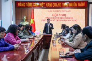 Tiếp tục đẩy mạnh chuyển đổi số trong Đảng bộ thành phố Hà Nội