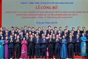 Nghị quyết sắp xếp đơn vị hành chính cấp xã tại Hà Nội: Bước chuyển mình lịch sử