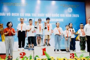 Hà Nội giành vị trí Nhất toàn đoàn tại Giải cờ vua vô địch trẻ xuất sắc quốc gia
