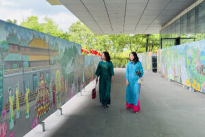 Chiêm ngưỡng vẻ đẹp đất nước, con người và văn hóa Việt Nam qua bộ tranh dài 300m