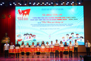 Khai mạc vòng Sơ khảo Hội thi Thiếu nhi Thủ đô tuyên truyền giới thiệu sách; Múa hát tập thể và Ca khúc măng non năm 2025