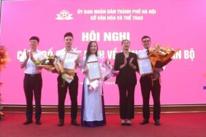 Trao Quyết định Giám đốc và phó Giám đốc Nhà hát Chèo Hà Nội