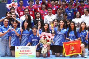 ĐỘI BÓNG CHUYỀN NỮ HÀ NỘI TASCO AUTO VÔ ĐỊCH GIẢI HẠNG A QUỐC GIA 2025 – CHÍNH THỨC GIÀNH QUYỀN LÊN HẠNG GIẢI VÔ ĐỊCH QUỐC GIA