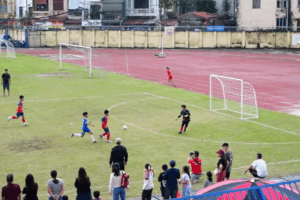 Đội bóng đá xã Thư Lâm giành Huy chương Bạc Giải Bóng đá Đại hội Thể dục thể thao Thủ đô năm 2025