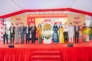 Lễ khánh thành công trình tu bổ, tôn tạo Di tích lịch sử Quốc gia đình Giẽ Thượng và đón nhận Bằng công nhận Làng nghề truyền thống giày da