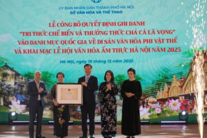 Khai mạc Lễ hội văn hóa ẩm thực Hà Nội 2025 “Hà Nội – Hành trình ẩm thực kết nối sáng tạo”
