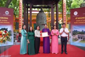 Hoàng thành Thăng Long khánh thành công trình “Lầu chuông”