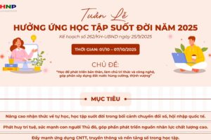 Phát động Tuần lễ hưởng ứng học tập suốt đời năm 2025