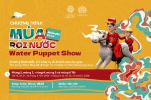 Xem múa rối, trải nghiệm những hoạt động đặc sắc tại Hoàng thành Thăng Long