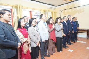 Tổ chức dâng hương tại Di tích 48 Hàng Ngang và Di tích 90 Thợ Nhuộm nhân kỷ niệm 96 năm Ngày thành lập Đảng Cộng sản Việt Nam