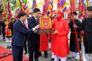 Xã Dương Hoà với nhiều hoạt động văn hoá tâm linh đầu Xuân