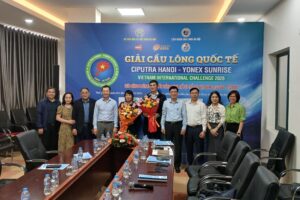 Hơn 300 vận động viên tranh tài Giải cầu lông quốc tế Ciputra Hanoi – Yonex Sunrise Vietnam International Challenge 2026