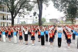 Sôi động Ngày hội Văn hóa – Thể thao chào mừng thành công bầu cử tại phường Dương Nội