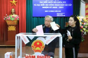 Cập nhật diễn biến cuộc bầu cử: Hơn 89% cử tri Hà Nội bỏ phiếu tính đến 15h